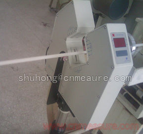 Transparent tube transparent line diameter measuring gauge. Laser diameter gauge