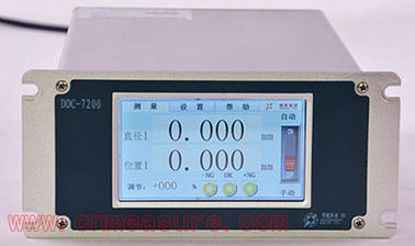 Dual axis laser diameter gauge for measuring pipe diameter up to 100mm. laser diameter measuring countrol device
